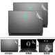 咔咔魚(yú)外星人m15 R6 R7鍵盤(pán)膜x15 x16 x17R2屏幕保護貼膜m16 m18星艦16X筆記本貼紙外殼膜 透明磨砂ABCD面+防藍光屏幕膜+鍵盤(pán)膜  外星人Alienware X17 R1/