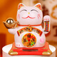 極度空間 招財(cái)貓?zhí)柲茏詣?dòng)搖手發(fā)財(cái)貓客廳擺件店鋪開業(yè)禮品喬遷禮物