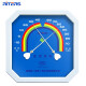 RITERS 瑞特斯温度湿度计家用室内药房湿度计大棚工业农业专用无需电池 方形【经典版】蓝色-单位专用