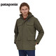 巴塔哥尼亞（Patagonia）男士秋冬中長(cháng)款派克大衣經(jīng)典保暖休閑連帽棉服外套 Isthmus 27022 BSNG M