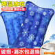 優(yōu)悅居冰枕冰墊冰枕頭成人水枕頭夏冰墊充氣注水降溫枕頭午睡冰涼枕 深雪花36*25凹槽+冰晶
