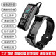 智能手環(huán)藍(lán)牙耳機(jī)二合一接聽電話腕表運(yùn)動(dòng)計(jì)步測(cè)心率男女款成人藍(lán)牙通話電子腕表適用于iOS 安卓 黑膠【高清通話聽歌+多功能】