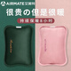 艾美特（AIRMATE）電熱水袋暖水袋暖手寶電暖寶冬天捂手暖腰充電防爆注水辦公室臥室 茵草綠（啞光）+絲光材質(zhì)