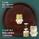 十色生活50g卡通布偶領(lǐng)結小熊綠豆糕模具新款月餅做糕點(diǎn)心手壓式磨具烘焙 50g領(lǐng)結小熊【1模1片】