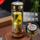 百萊斯茶水分離茶杯個人專用高端泡茶玻璃水杯男士商務(wù)辦公室杯子純鈦杯 鈦金色【經(jīng)典款】帶排氣閥