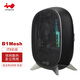INWIN迎廣B1 Mesh黑  ITX電腦機箱（支持ITX主板/鐵網(wǎng)側板/自帶200W金牌電源+風(fēng)扇/可立可臥 桌面便攜）