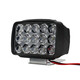 超亮LED射燈電動(dòng)車(chē)大燈摩托車(chē)燈12v24v36v48v60v72v防水改裝外置 【15珠超白光電車(chē)摩托LED燈】