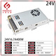 豐碩源科220伏轉12V24V變壓器LRS超薄驅動(dòng)轉換器5A10A15A200W直流開(kāi)關(guān)電源 24V400W16.6ALRS室內超薄