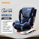艾星兒童安全座椅車(chē)載簡(jiǎn)易嬰兒寶寶可躺汽車(chē)用新生兒0-2-3-4-12歲通用 時(shí)尚版360度旋轉(zhuǎn)硬接口藍(lán)色