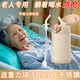 詩(shī)嘉麗護理杯喝水臥床老人保溫杯吸管杯密封保溫防嗆杯子水杯重力球盛世 【重力球吸管-躺著(zhù)喝水】米 400ml 316不銹鋼內底材質(zhì)【】