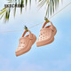 斯凱奇（Skechers）洞洞鞋女士夏季透氣戶外沙灘鞋休閑涼拖鞋111514 桃粉色/PCH 40