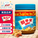 四季寶（SKIPPY）柔滑花生醬 早餐面包醬 拌飯拌面醬 調(diào)味醬 火鍋蘸料340g+50g