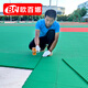 歐百娜懸浮地板籃球場室外專用拼裝地墊學校操場幼兒園戶外塑膠運動地板