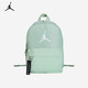 Jordan耐克AJ兒童雙肩包喬丹青少年小學(xué)生書(shū)包收納包 亞綠色