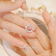 Twinkle Angel粉鉆蝴蝶結(jié)花環(huán)流蘇項(xiàng)鏈女S925銀簡(jiǎn)約百搭鎖骨鏈情人節(jié)生日禮物 粉鉆蝴蝶結(jié)花環(huán)項(xiàng)鏈