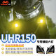 必鷹適用于豪爵UHR150踏板摩托車(chē)改裝件專(zhuān)用輔助大燈射燈升級LED透鏡 近黃遠白