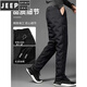JEEP SPIRIT羽絨褲外穿時(shí)尚加厚戶(hù)外2023年新款冬季零下30度休閑棉褲 黑色 2XL 【130145】