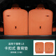安特客適用于理想L9L8L76后備箱墊卡扣三排座椅靠背墊TPE尾箱墊汽車配件 L8靠背墊【原車橙】2片