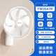 艾美特（AIRMATE） 風(fēng)扇壁扇壁掛式電風(fēng)扇宿舍靜音機械式家用式電風(fēng)扇16英寸 14吋白色遙控款