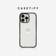 CASETIFY  失重3.0 防摔手機殼適用于 iPhone16/15/14/Plus/Pro/Max 透明黑框 iPhone 16 Pro Max