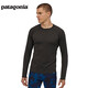 巴塔哥尼亞（Patagonia） 男士秋冬戶(hù)外保暖舒適透氣C3功能內衣上裝Cap Mw Crew C3 44427 BLK M