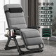 舒康優(yōu)躺椅午休折疊最新款懶人椅辦公室靠背陽(yáng)臺休閑可躺老年人專(zhuān)用椅子 【3D按摩椅】+繃帶+豪華墊灰