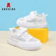 ABC KIDS童鞋夏季兒童網(wǎng)鞋透氣男童小白鞋校園女童運動板鞋3358PY全白32