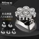 約克 八刀頭光頭神器剃光頭專(zhuān)用自刮自助剃頭發(fā)理發(fā)器電推剪電動(dòng)剃頭刀男士?jì)和蠊β识喙δ芴觏毜?八刀頭 六合一套裝