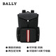 巴利（BALLY）送禮男士雙肩包商務(wù)休閑MAXI系列皮革雙肩包大容量旅行包 6303963 紅白條紋