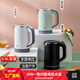 YOWei跨境出口0.8L燒水壺加熱水壺110V美標日本歐規(guī)英規(guī)電熱水壺出差 淺綠色 110V美規(guī)款
