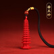 喜?？嫡嫫肺牟P朱砂吊墜女士轉(zhuǎn)運(yùn)逢考必過(guò)學(xué)生掛件男士項(xiàng)鏈本命年禮物 帝王砂文昌塔吊墜