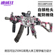 速威仕彩繪UMP5網(wǎng)紅洗車高壓水槍家用強(qiáng)力大功率清洗機(jī)戶外澆花噴頭神器 紫色 3/8快接(其他請備注)
