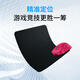羅技非羅技品牌JAJ 硅膠鼠標墊 電競游戲鼠標 辦公鼠標墊電腦桌墊科技布 JAJ 40*30硅膠鼠標墊
