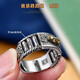 歐陽先生珠子可轉(zhuǎn)動路路通貔貅戒指男士女款復(fù)古潮人原創(chuàng)個性民族風(fēng) 大號貔貅戒指 A27-102 開口可調(diào)節(jié)