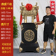 鼎宏茗鼎擺件開(kāi)業(yè)禮物喬遷禮品上市紀念周年慶賀禮辦公室前臺落地大鼎 金屬鼓鼎1.86米高