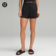 lululemon丨Lightweight 女士輕盈版超高松緊腰短褲 LW7DF3S 黑色 XS /4