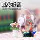 森森 迷你小魚(yú)缸增氧氣泵 水族箱養魚(yú)加氧器 家用充氧加氧泵 QB-101B吸盤(pán)式1.5W氣量18.6L/H