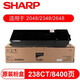 SHARP夏普（SHARP） 粉盒墨粉碳粉墨盒硒鼓耗材 2348 2048s n v粉盒MX-238CT 粉盒