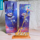 欣爾博惠七彩炫光玫瑰花星空彩金玫瑰花浪漫情人節(jié)送老婆女友閨蜜生日禮物 彩金色+星空禮盒+底座+禮袋