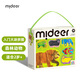 彌鹿（MiDeer）大塊拼圖兒童入門(mén)寶寶早教進(jìn)階學(xué)習男女孩幼兒益智玩具1-2-3歲 【手提禮盒款】森林動(dòng)物（2歲+）