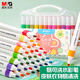 晨光（M&G）文具24色易可洗水彩筆 兒童三角桿 臉彩涂鴉畫筆 學(xué)生美術(shù)繪畫用品生日禮物ACP901AU