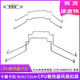 賈恩斯CPU散熱器風(fēng)扇扣具適用CR1400EVO九州風(fēng)神玄冰頑健俠卡簧卡扣工具 12cm風(fēng)扇散熱外扣卡扣一對(duì)