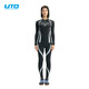 悠途（UTO）壓縮速干衣套裝女滑雪戶(hù)外運動(dòng)跑步保暖內衣 經(jīng)典黑 L