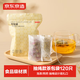 京東京造 茶包袋 一次性抽繩款泡茶袋 煲湯熬藥香料過(guò)濾袋【120只】