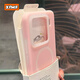 XFMF[Q彈純色果凍液態(tài)硅膠]適用小米15手機殼xiaomi15pro極簡(jiǎn)14pro情侶男女款14ultra全包防摔13保護套 磁吸果凍【砂粉色】軟糯手感 小米 14