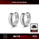 IDEAGEMER925銀唐草紋耳環(huán)男原創(chuàng  )設計手工銀飾個(gè)性時(shí)尚小眾輕奢高級感配飾 唐草紋耳環(huán)【單只】