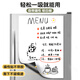 ELFINBOOK冰箱貼留言板可擦寫(xiě)磁貼記事貼小白板便利貼教學(xué)教具軟磁片吸鐵石磁力貼磁鐵貼片黑板磁性貼 30*40cm軟磁片白板+磁吸筆2 無(wú)規(guī)格
