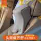 GiGi汽車(chē)頭枕記憶棉車(chē)用頸枕車(chē)載頭靠枕靠墊枕頭可調節高低灰色