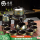 龍寅 茶具套裝懶人半自動(dòng)創(chuàng)意泡茶器家用陶瓷茶壺茶杯整套茶具 古韻半自動(dòng)帶茶葉罐 1件