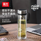 富光雙層玻璃杯 茶水分離泡茶杯 高硼硅水杯子辦公商務(wù)車載男女士